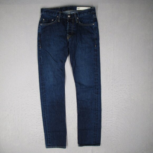 Deus Ex Machina Jeans Mens 30 Blue Isola Straight Japanese Denim USA 30x34* - Picture 1 of 10